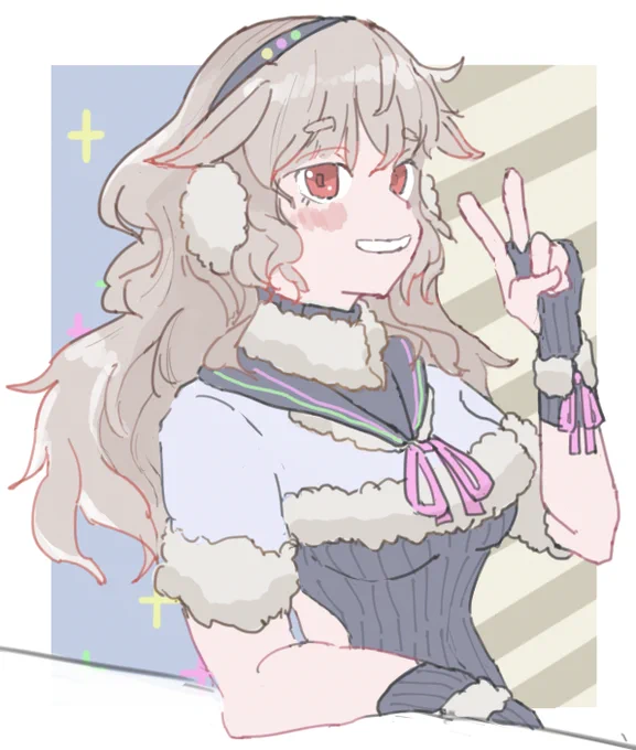 お題から
#めめアート 