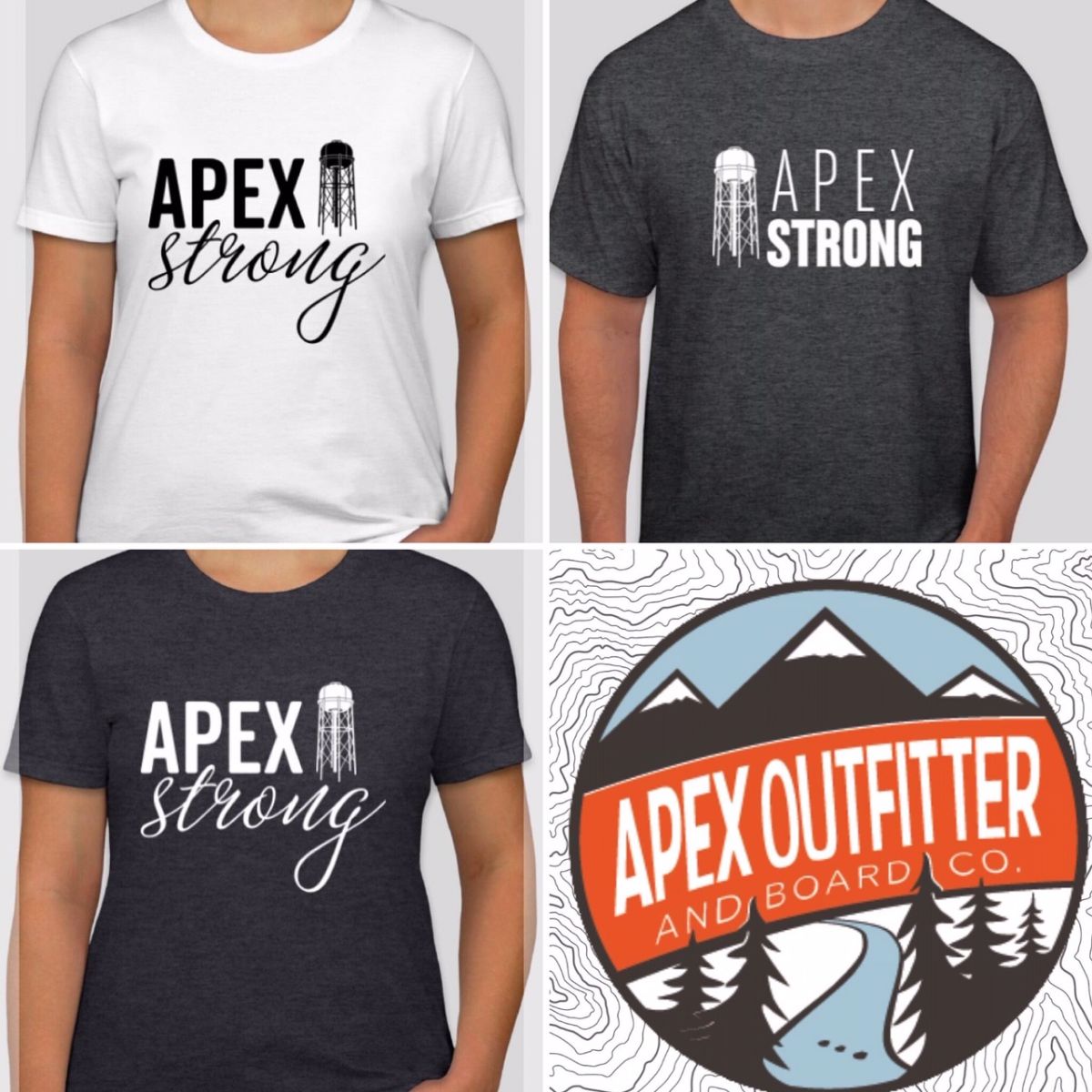 Apex Strong T-Shirts, Our community will stand together! - mailchi.mp/182bbcbfcd80/a…