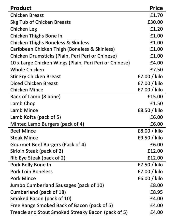 Porterfords's tweet image. Place orders today for Wednesday delivery!

Order via our website porterfordbutchers.co.uk or email us on porterfords@aol.co.uk