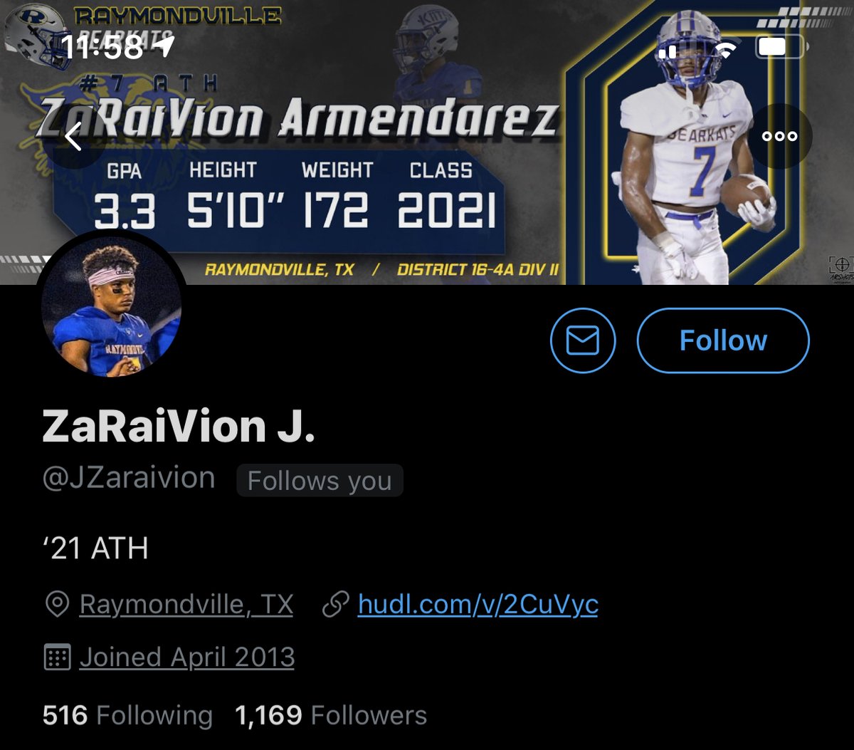 arshots's tweet photo. These twitter banner upgrades are coming out great! Another athlete done @JZaraivion. DM for more info if interested in your very own.
Be sure to check out this all purpose athlete.
#thhsfb https://t.co/ACie3rYYFr