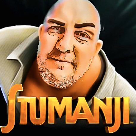 stuartquinn's tweet photo. The new @TheRock movie is awesome! Lockdown blues plus #JumanjiTheNextLevel plus Photoshop app equals... https://t.co/M8kNVYYaO4