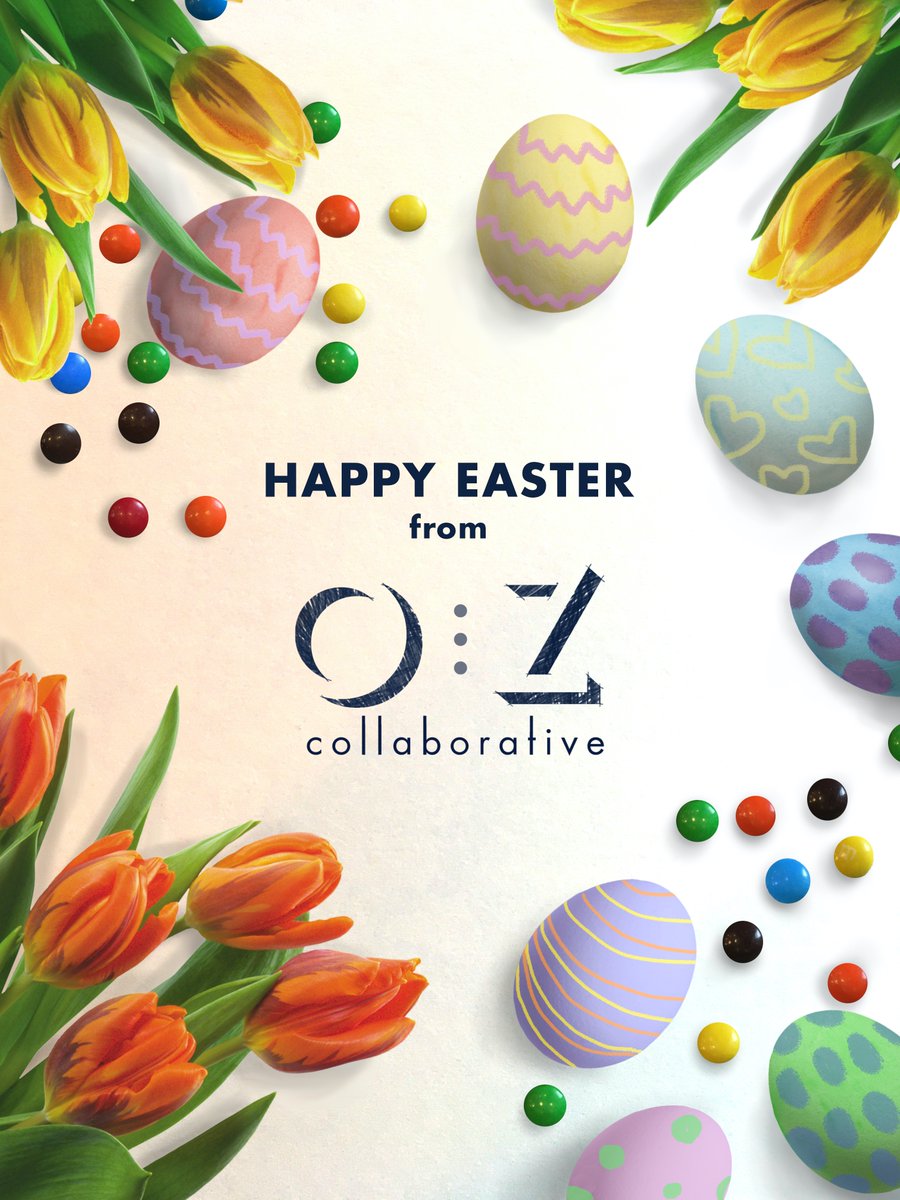ozcollaborative's tweet image. O Z Collaborative wishes everyone a happy and healthy Easter! 

#Easter2020 #EasterMonday #holiday #celebrate