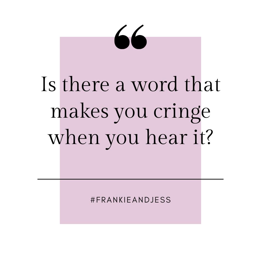 971zht's tweet photo. Is there a word that makes you cringe when you hear it? Why does it make you cringe?
#FrankieandJess #971zht #Text82945 https://t.co/ikihLDPlP7