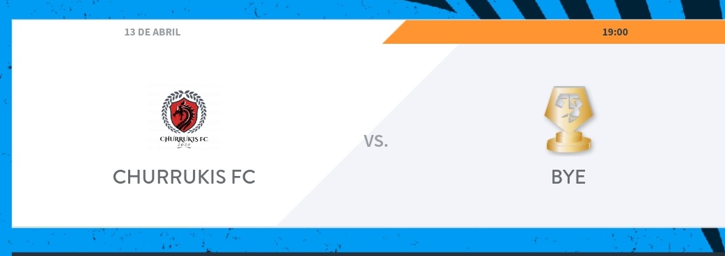 📍CHURRUKIS FC pasa de Ronda ya que nos a tocado enfrentamiento contra un BYE en la siguiente ronda lo daremos todo En la Copa de <a href="/MovistareSports/">Movistar eSports</a> y <a href="/diarioas/">Diario AS</a>!!
2opcionés GANAR o GANAR 🏆
#CopaSeguimosConectados <a href="/VFOspain/">VFO España</a> <a href="/VFOspain_ps/">VFOspain PS</a>