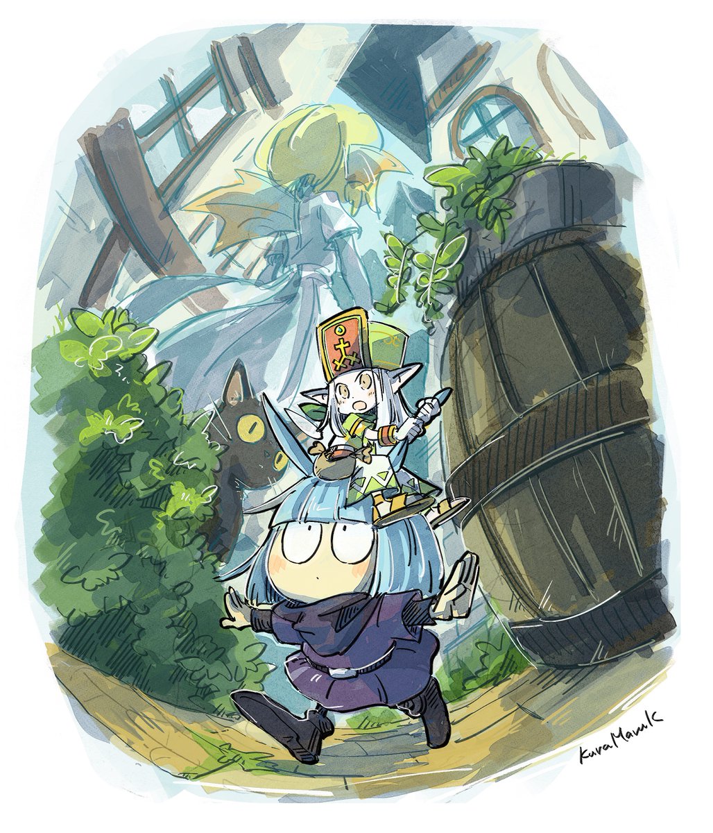 マルケー ラクガキ Dq10 プクリポサイズ ポポたんのストーリー Ver 4 1 進めてた時 ガリバーハンドくらったパサランがポポたんより小さくなってて面白かったです