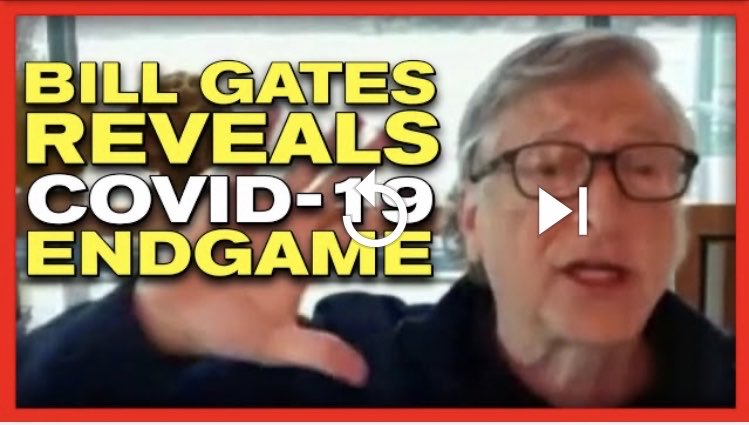BUSTED! Bill Gates Slips, Reveals TERRIFYING Coronavirus ENDGAME, Ted Talk Covers It upBy  @NextNewsNetwork 