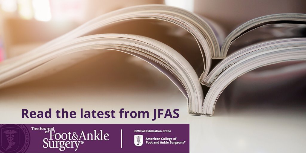 ACFAS's tweet image. From #JFAS: The Use of Percutaneous Screw Fixation Without Fracture Site Preparation in the Treatment of Fifth Metatarsal Base Nonunion ow.ly/XPHL50yMTI1