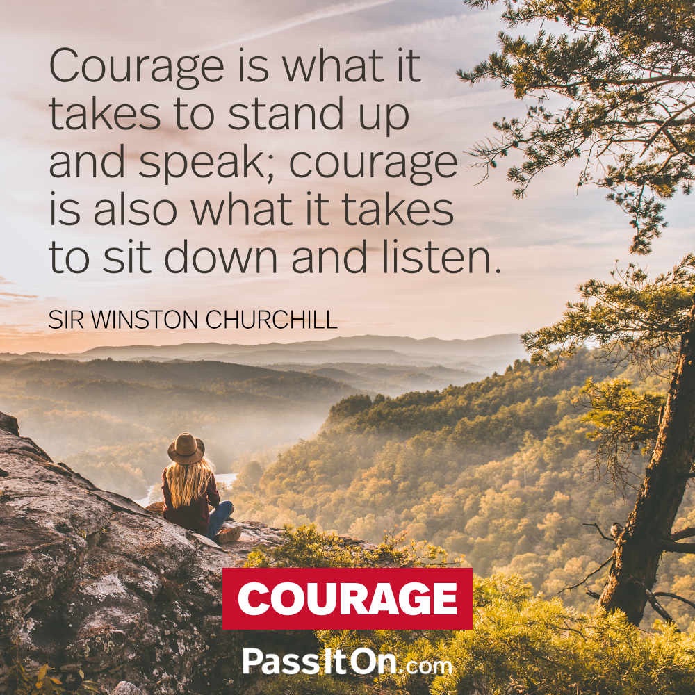 passiton_values's tweet photo. || Perfectly said. || #Courage #PassItOn
.
.
.
#bravery #fearless #willpower #determination #mondaymotivation #positivevibes #inspiration #quoteoftheday https://t.co/3UAl1nKQ8z