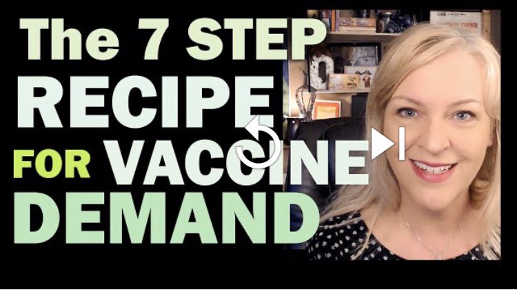 The 7-step Recipe For Creating Vaccine DemandBy Amazing Polly  @99freemind  #BillGates #Fauci #Birx #Vaccines #Covid19 #Fintech #4thIndustrialRevolution #SocialCreditSystem #Agenda2030 #UN #WHO #NWO