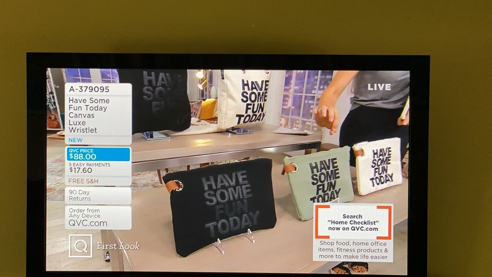 BerksCatholic's tweet photo. Congratulations to Stephanie Rado Taormina (HN 1983), whose brand, Have Some Fun Today, was featured on QVC. The brand is inspired by her late father Joe Rado's favorite quote. #alumni #HSFT https://t.co/iRm6QaU7pk