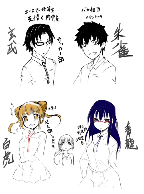 高校生ズは収めやすいけど話はまだまだかな
#創作イラスト 