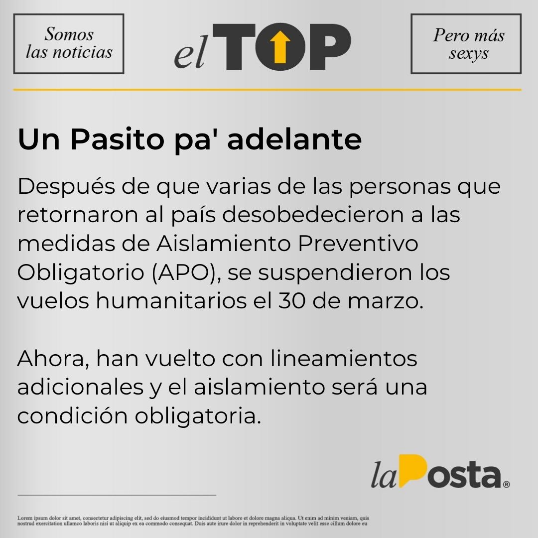 LaPosta_Ecu's tweet photo. #ElTop | Se reanudan los vuelos humanitarios para retornar al país. 🇪🇨✈️ https://t.co/Z84LaU0iV6