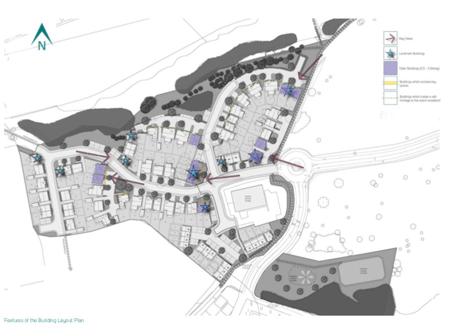 Final Layout This is just dicking deckchairs about on Titanic. Dealt with the stronger edge, central node, that extra bit of green space & the wide crossing to the play space. After all that, it now looks like every fucking where else. Monopoly houses, Scalextric roads.