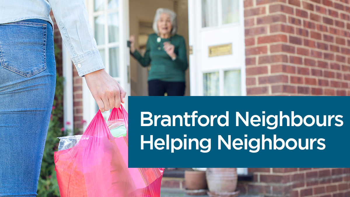 CityofBrantford's tweet image. Do you or someone you know require assistance due to Covid-19? Are you seeking resources relating to meal programs, food services, specialized grocery store hours and services dedicated to seniors and vulnerable community members? Learn more by visiting brantford.ca/NeighboursHelp…