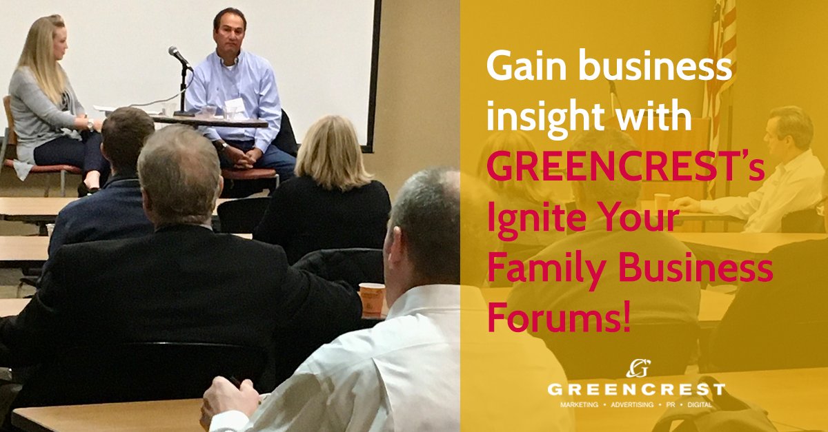brandpro's tweet photo. #FlashbackFriday: GREENCREST had a great time hosting our Ignite Your Family Business Forum in collaboration with @ConwayFamilyBiz this past February with Speaker Mark DeBellis, managing partner at Suburban Steel Supply Company. Thank you, Mark!
https://t.co/JhF4Lzvj1E https://t.co/239Sd6PRub