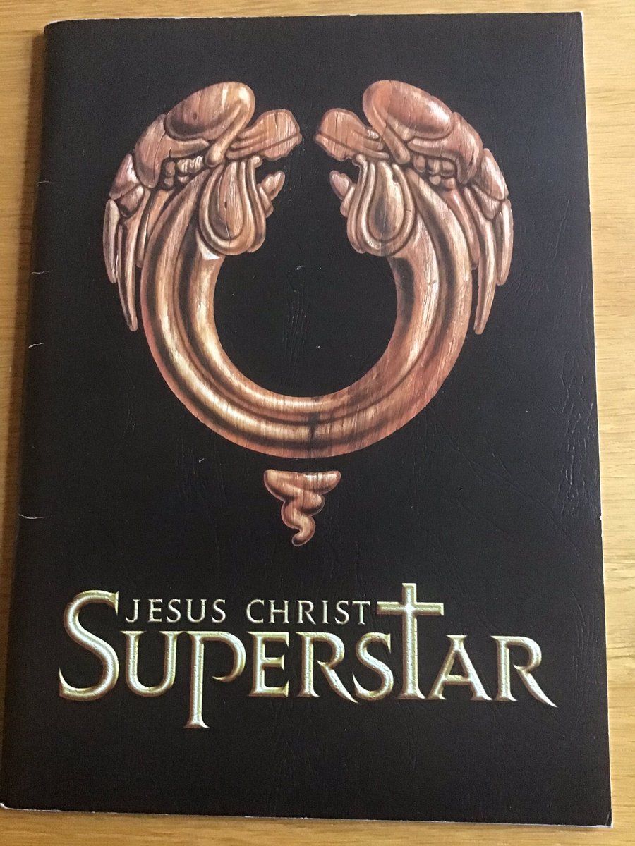 TheatreFlashba1's tweet photo. Looking back at old theatre programmes: Jesus Christ Superstar May 1997 @lyceumtheatre with @stevebalsamo @JoannaAmpil #zubinvarla #davidburt @valetudocage @gl3nnc4rt3r #petergallagher @mjmcallaghan @delacey68 @IanPiriepod @JacquiBoats @paulhawkyard #JonathanHart https://t.co/U3uk9JJJt2