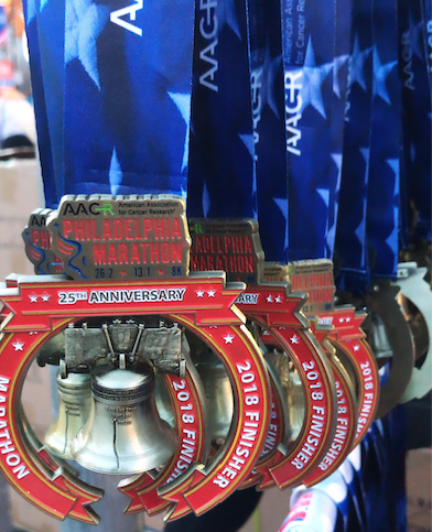 AllFitEvents's tweet photo. What's your motivation to run a marathon? Health & fitness? Proving to yourself that you can run 26.2? Or maybe it's the fancy medals! Let us know what keeps you running your miles. #motivationmonday #afesolutions (medals pictured are from the 2018 @Philly_Marathon) https://t.co/fdqHOcplHW