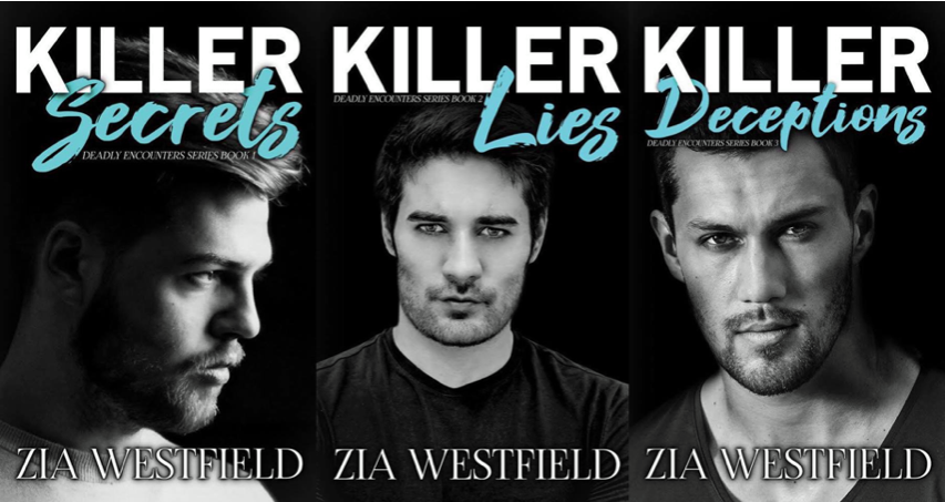 ZiaWestfield's tweet photo. "#DeadlyEncounters" the series - you'll not be able to put it down until you reach the satisfying conclusion!
★Killer Secrets★ Bk1
➤➤https://t.co/ie45ZtAogG
★Killer Lies★ Bk2
➤➤https://t.co/byQMCbNjTy
★Killer Deceptions★ Bk3
➤➤ https://t.co/BhR94NI1Fl https://t.co/sSXXm6JkUx