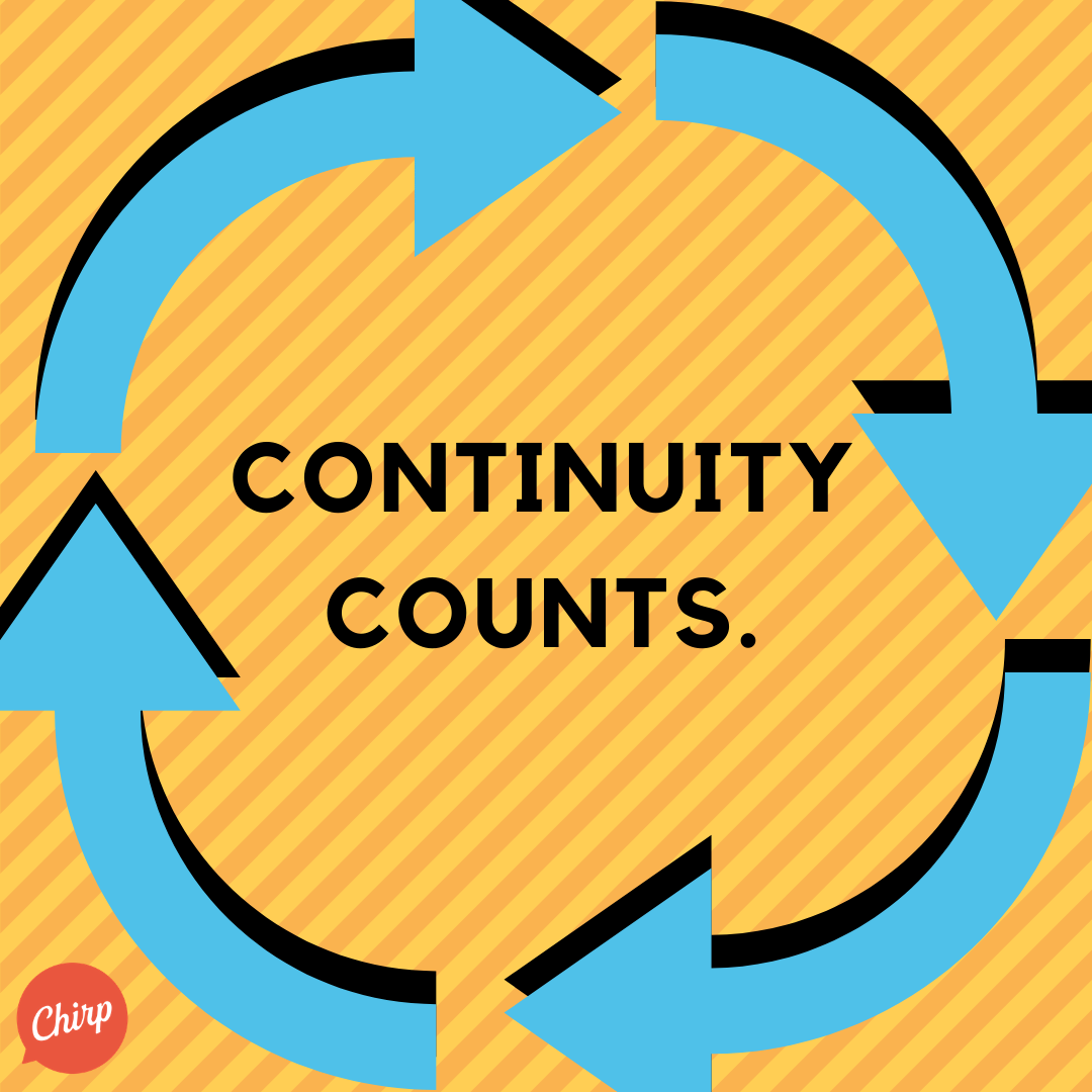 With day-to-day realities upended, your customers still need to advance their business. Make sure you're conveying your business continuity to your customers. Show and tell them you're dedicated and available to help their business.
#ContinuityCounts #DailyChirp #ChirpPR