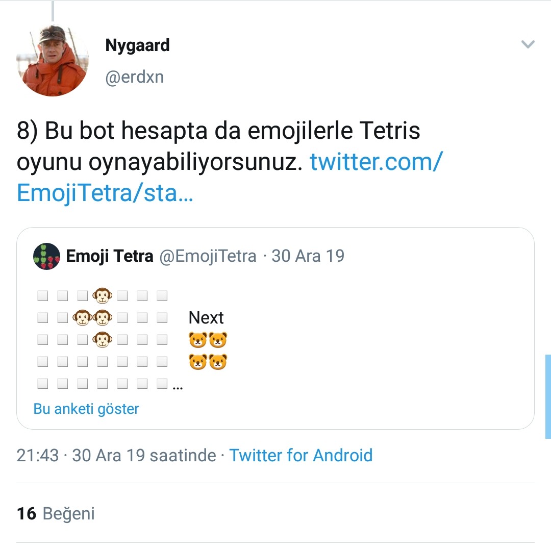 Faydalı ve eğlenceli twitter botları.