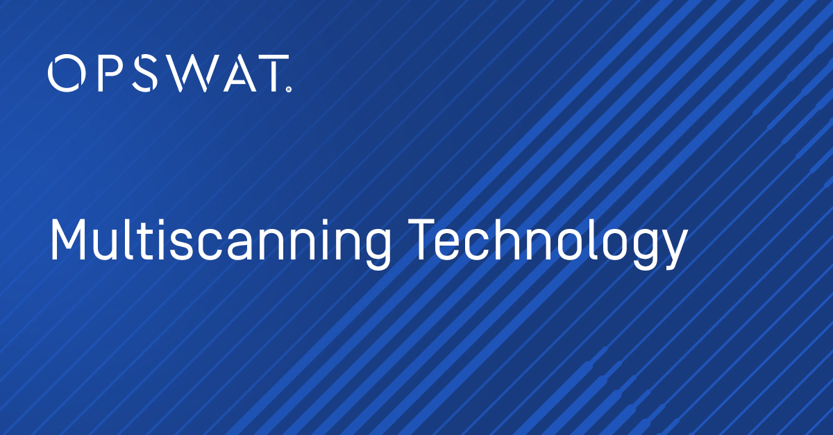 OPSWAT's tweet photo. Single anti-malware engines only detect 92% of common cyber threats, and the majority of them only have a 40-80% detection rate. To prevent organizations from advanced threats, OPSWAT offers advanced Multiscanning. Learn more:
https://t.co/ly3PEZFBpB
#OPSWAT #multiscanning https://t.co/x6RmNoiwIY