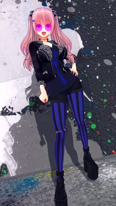 めっちゃかわぃいライダースMOD!
私服コーデの幅がひろがるぅ～📸
#COM3D2 