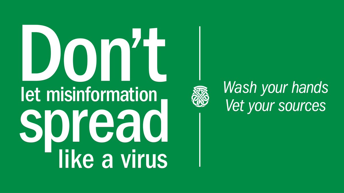 duncanmccall's tweet photo. We’re all about spreading information. It’s what we do. But in these times of heightened anxiety, don't add to the uncertainty and misinformation. Before you share that post or comment, just Google it. If you can’t find it from a reliable source, don’t share it. #washyourhands https://t.co/jXmNNSmNlw