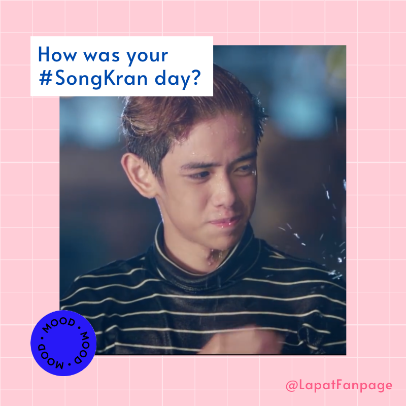 LapatFanpage's tweet photo. [🎉] #SONGKRAN2020 

Ngày Tết của các bạn thế nào? Có sũng nước giống #ThirdLapat trong bức hình này không?😂

How was your #Songkran day? Did you get sloppy like our dear Third?😂

Love Warning MV: https://t.co/lkXtcOQ2pe

#LoveWarning #Kamikaze #Throwback #ThirdVNFC https://t.co/wFDekeSf56