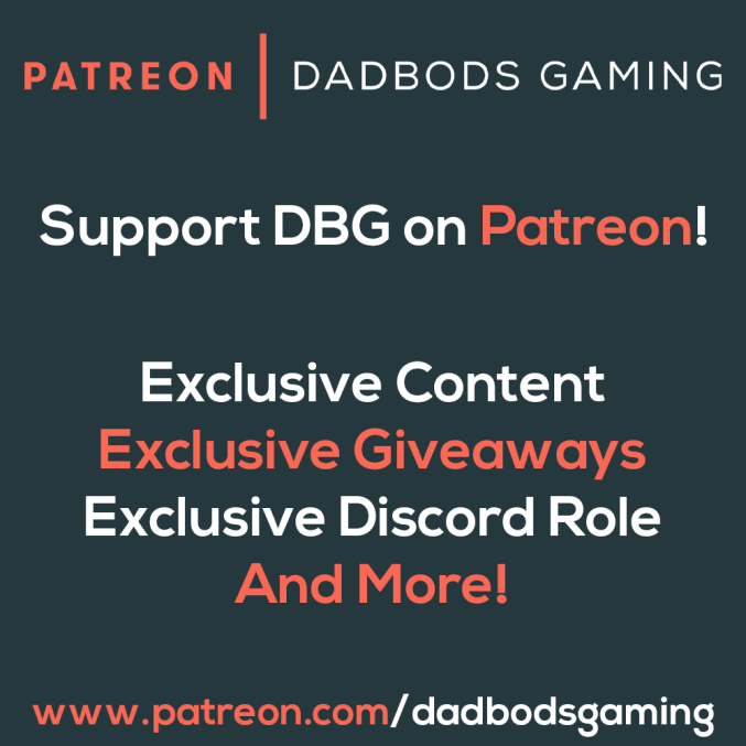 DadBodsGaming's tweet photo. Hey dads! We just launched out Patreon, and we would love your support! Head over to https://t.co/s0GeRcbRrH to learn more!
--
Not a member of Dadbods yet? Head over to https://t.co/rMVTwYc7sw to learn more and join us! We're waiting for you, dad! https://t.co/PI63DCQyuR