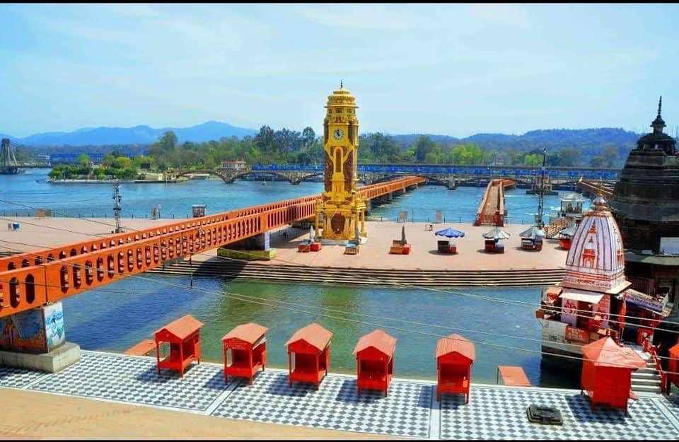 RAJCHOU48531694's tweet photo. Serene River Ganges at #Haridwar Uttrakhand .
Cleanliness, beauty & aesthetics reclaimed 💐
#PositiveEffectsOfLockdown
Let the Mankind take the onus to Preserve & Sustain this !
#NatureIsHealing. https://t.co/dZVvacTzEg