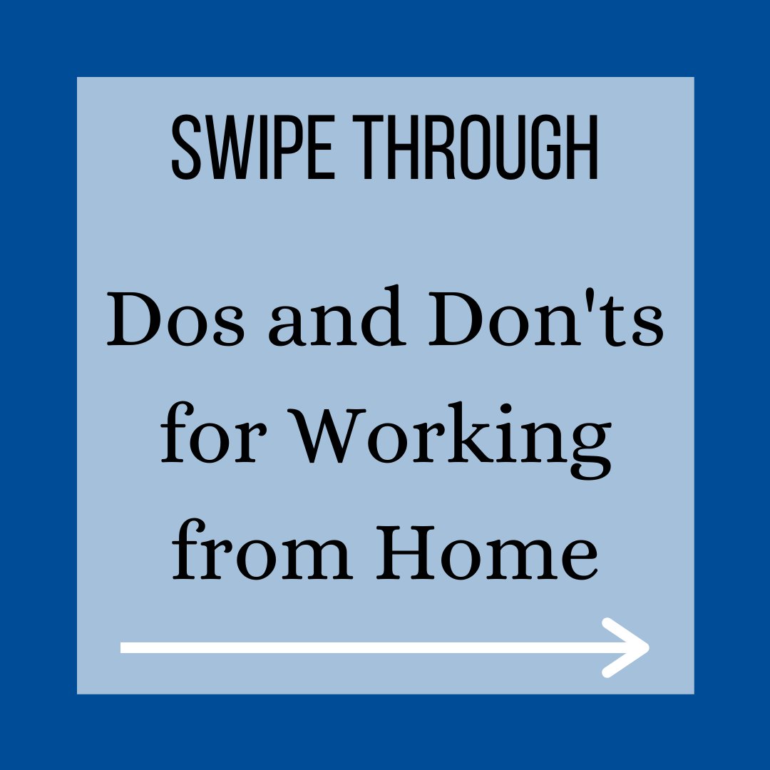 UWFCyberAI's tweet photo. Some "Dos" and "Don'ts" to follow to keep your information safe while working/learning from home. #CyberSafe #lfh #wfh #Covid19 #CoronaVirus https://t.co/KmE47oWEW3