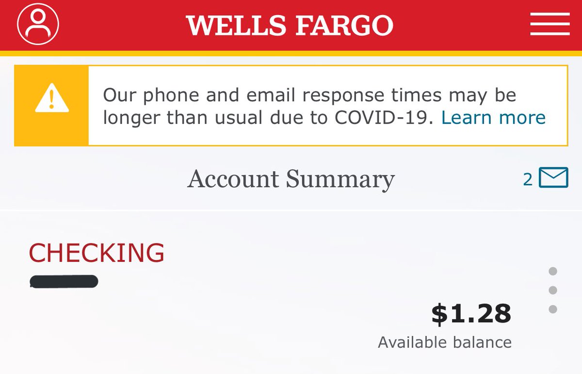 Everyone saying they got their   #Stimulusdeposit and so of course i race to check my account and