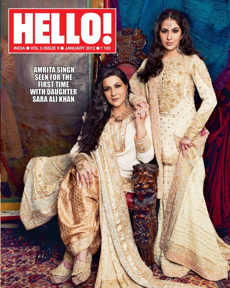 HELLOmagIndia's tweet photo. #HELLORewind Spot the similarities: Like mother, like daughter — Amrita Singh and Sara Ali Khan for HELLO!’s January cover shoot 2012
#AmritaSingh #SaraAliKhan #MotherDaughter #Goals #HELLORewind #HELLOMagIndia #HELLOThrowback #Celebrity #Actor #Throwback https://t.co/0E2QoydF0C