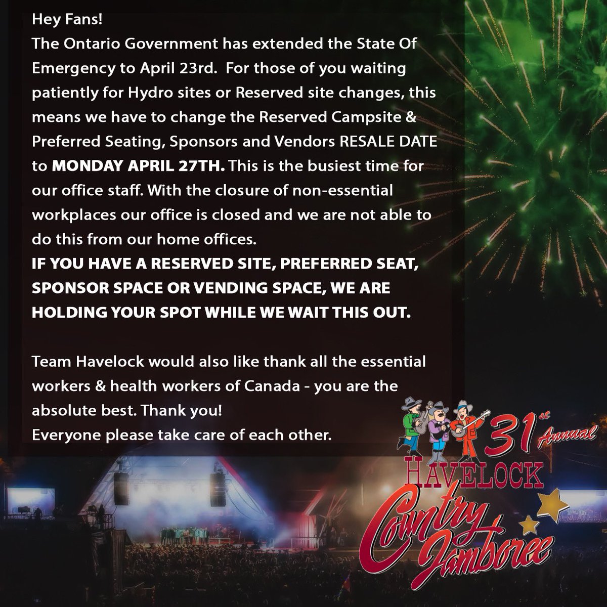 Havelock Country Jam tweet media