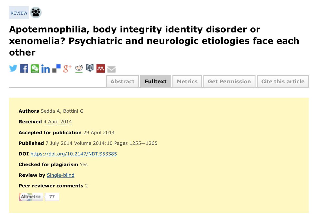Longer study on the phenomenon. 37 years of research. The same denial of sexual motivations & search for a biological basis as we see in the trajectory of Gender Identity disorders.