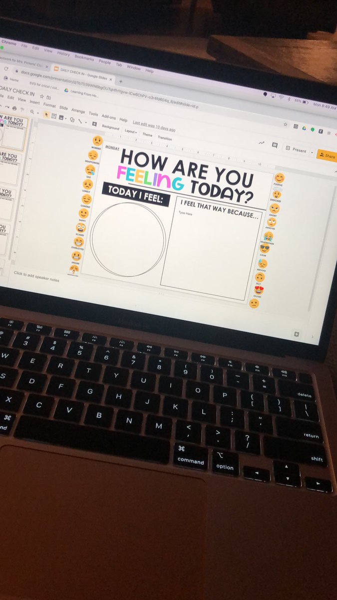 Patiently waiting for my students to check-in today! #CISDRocks #SchoolAtHome #CityViewRocks