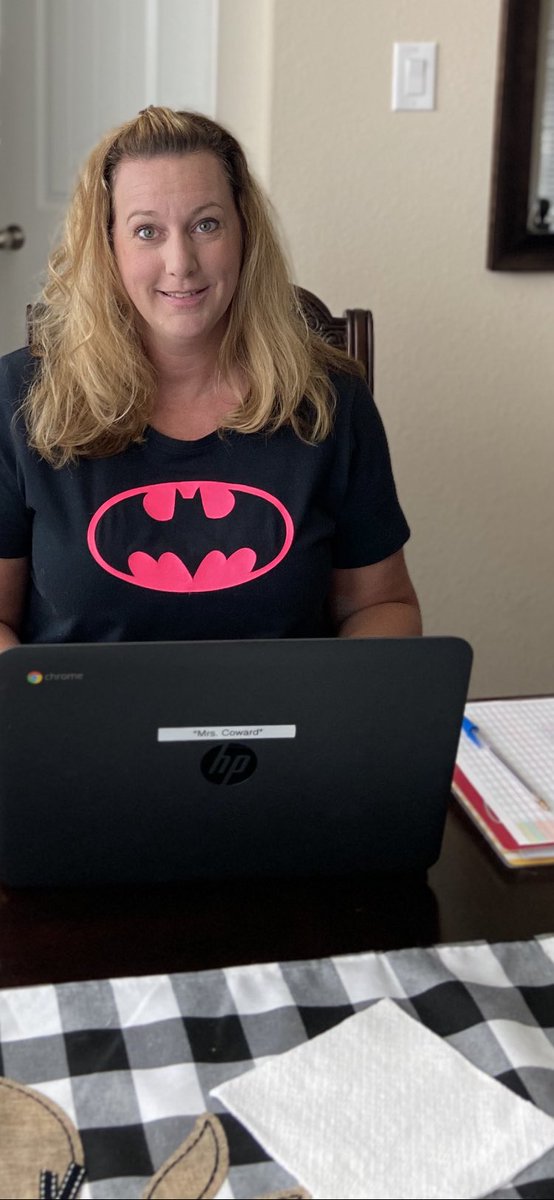 GaylaCoward's tweet photo. Ready for a great day of virtual meetings and class work! #virtualtces @TISDTCES @TomballISD #TISDWeGotThis #DestinationExcellence https://t.co/RGb4ydfRoe