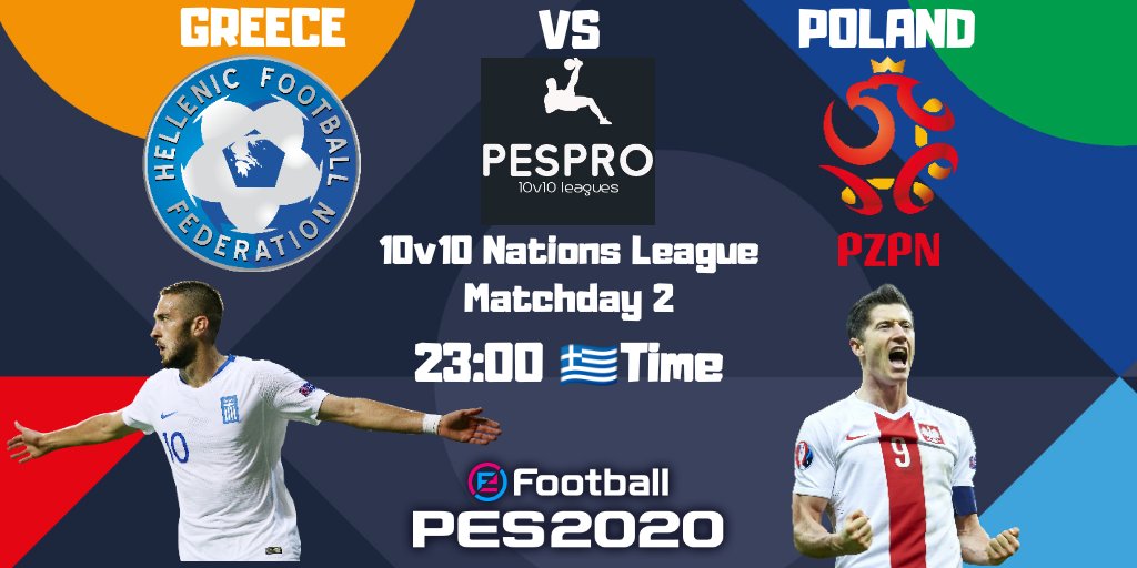 10v10 Nations League

🔴Matchday 2🔴

GREECE VS @pespolandteam

Live on
👉🏻 Twitch.tv/Greece_Nationa…

@e_PESPRO

#PlayingIsBelieving