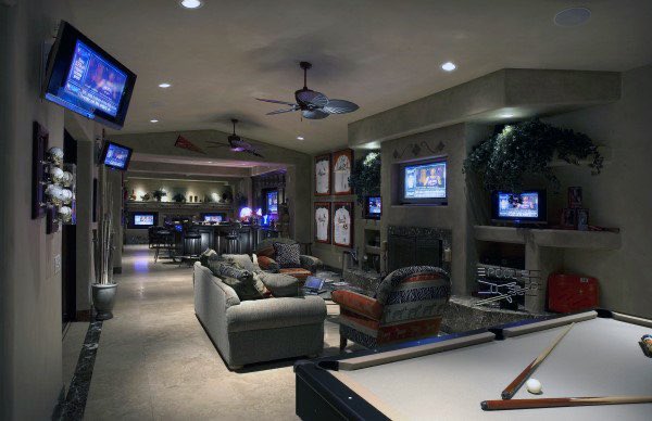 man cave! what’s the move? 