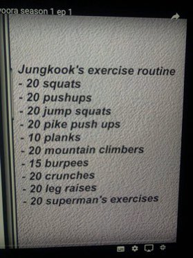 If this thread gets more than 100 likes I'm gonna do jungkooks exercise routine from tomorrow