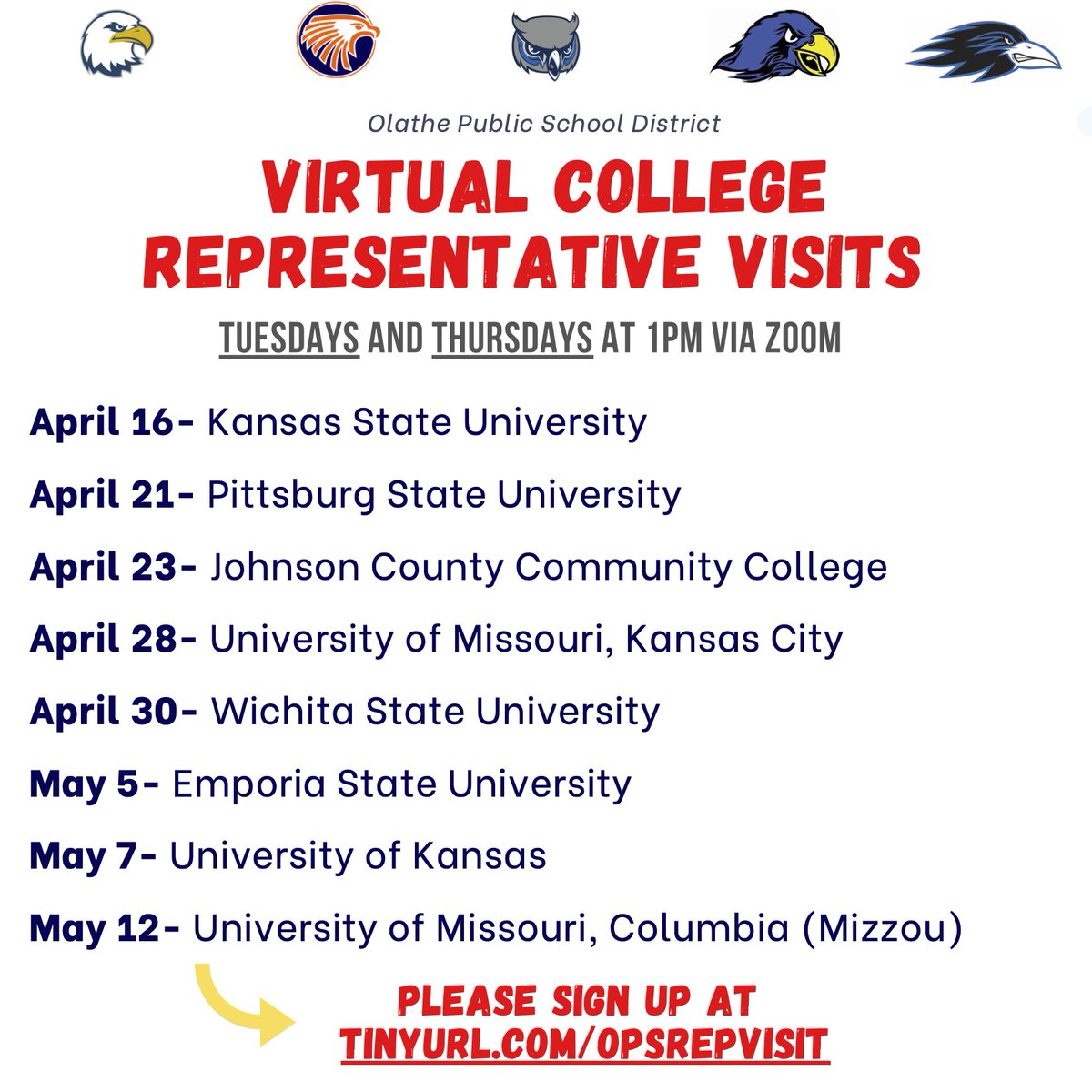 Olathe West College Advising tweet media