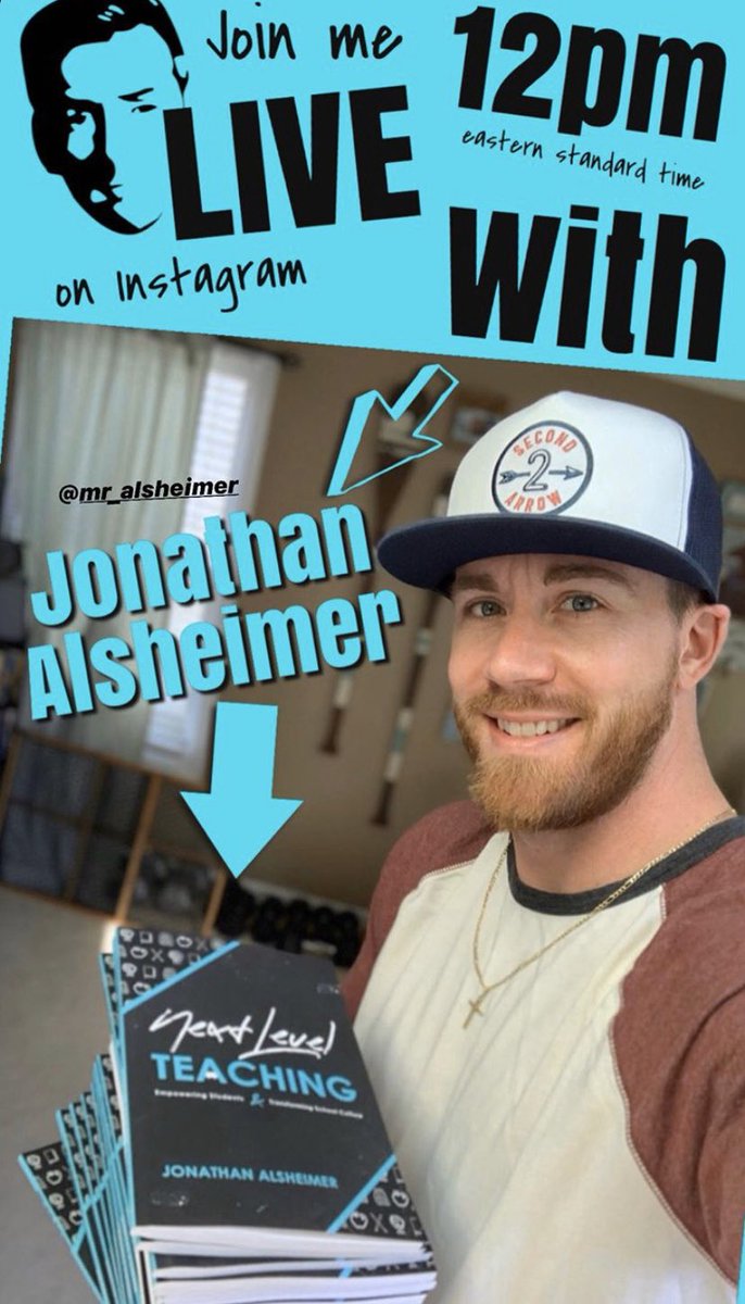 mr_Alsheimer's tweet photo. I’ll be LIVE with @realrapreynolds on Instagram at 12 EST - Tune in!
#NextLevelTeaching #RealRapWithReynolds #TLap #DBCincBooks https://t.co/eYQsNxQTlf