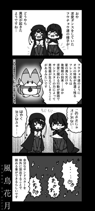 ということでフウチョウいちゃいちゃえっち合同後半戦はふたなり要素もアリ…!お楽しみに…! 