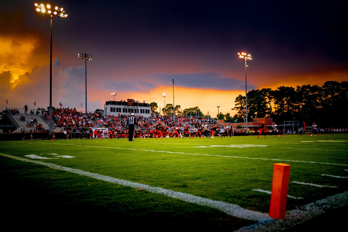 vypehouston's tweet photo. STORY: "When we turn those lights on it's a community coming together. It's about love, fun, commitment, spirit, culture and all those things that make high school great." 

@SPXPanthers is turning on its stadium lights nightly to #BeTheLight 

READ: https://t.co/LhbX6n5jcl https://t.co/TT6nd67FHz