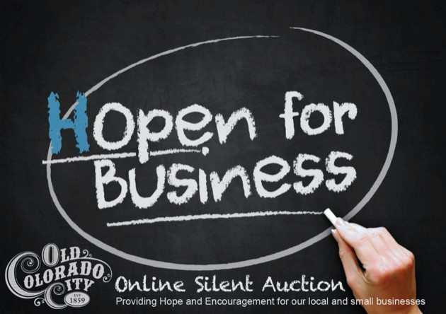 Our #ONLINE SILENT #AUCTION is designed to keep our locally owned merchants and businesses, in business during these uncertain times.

You are buying local, supporting #local and helping a great cause! Go to our website for more information: shopoldcoloradocity.com/silent-auction…