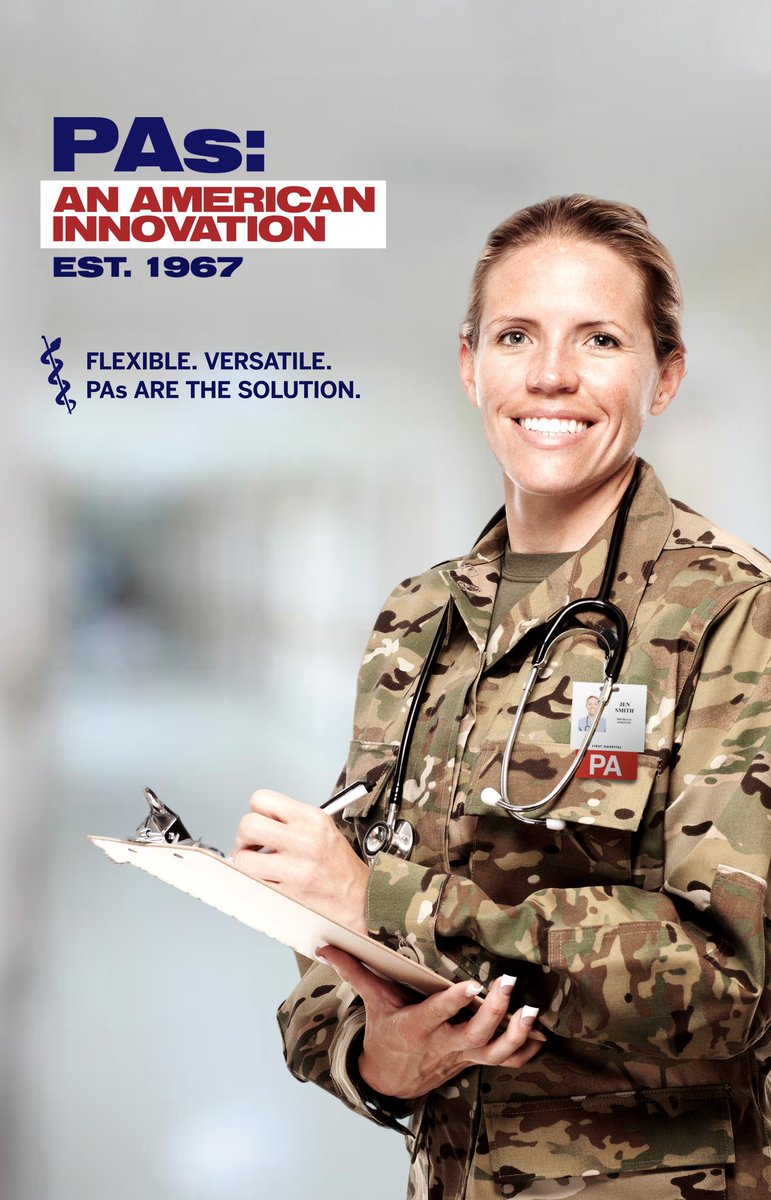 sdallocchi8's tweet photo. PAs are uniquely qualified to respond to #COVID19 given our flexibility. All PAs train in emergency, hospital medicine, &amp; primary care @GovEvers @DHSWI Let PAs work to their full potential in Wisconsin #PAsAreTheSolution #InItToPivot https://t.co/bx5YoysABy