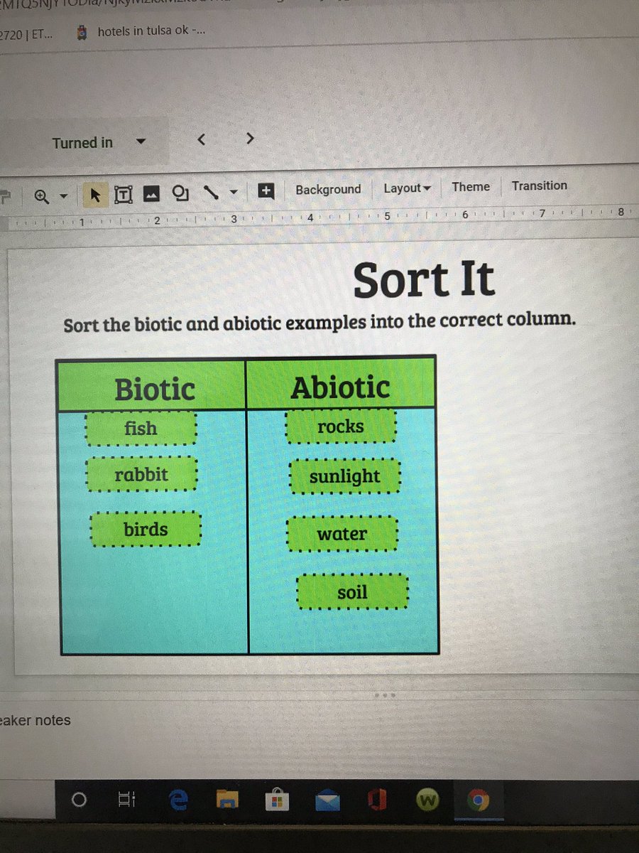 SnellDawnette's tweet photo. Students are rocking the biotic &amp; abiotic sort it. #CISDRocks@CIS https://t.co/Wae6ju6han