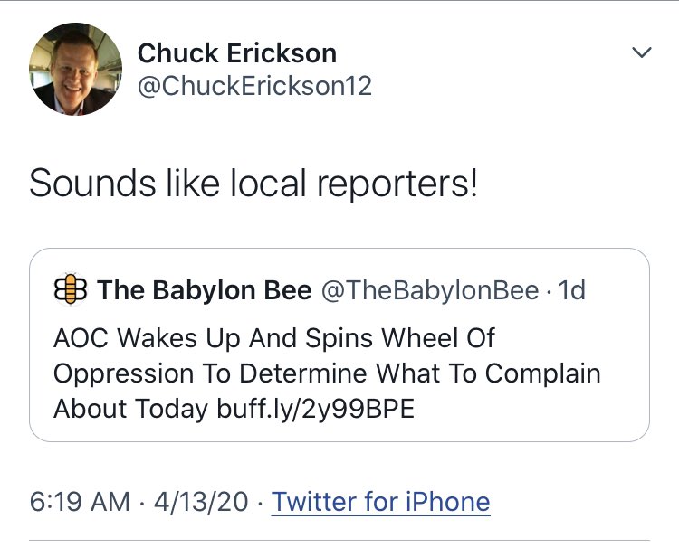 I listen to  @WGLTNews regularly as well, on the radio, at  http://WGLT.org  & on  @NPRone.Had no idea Chuck was listening too!