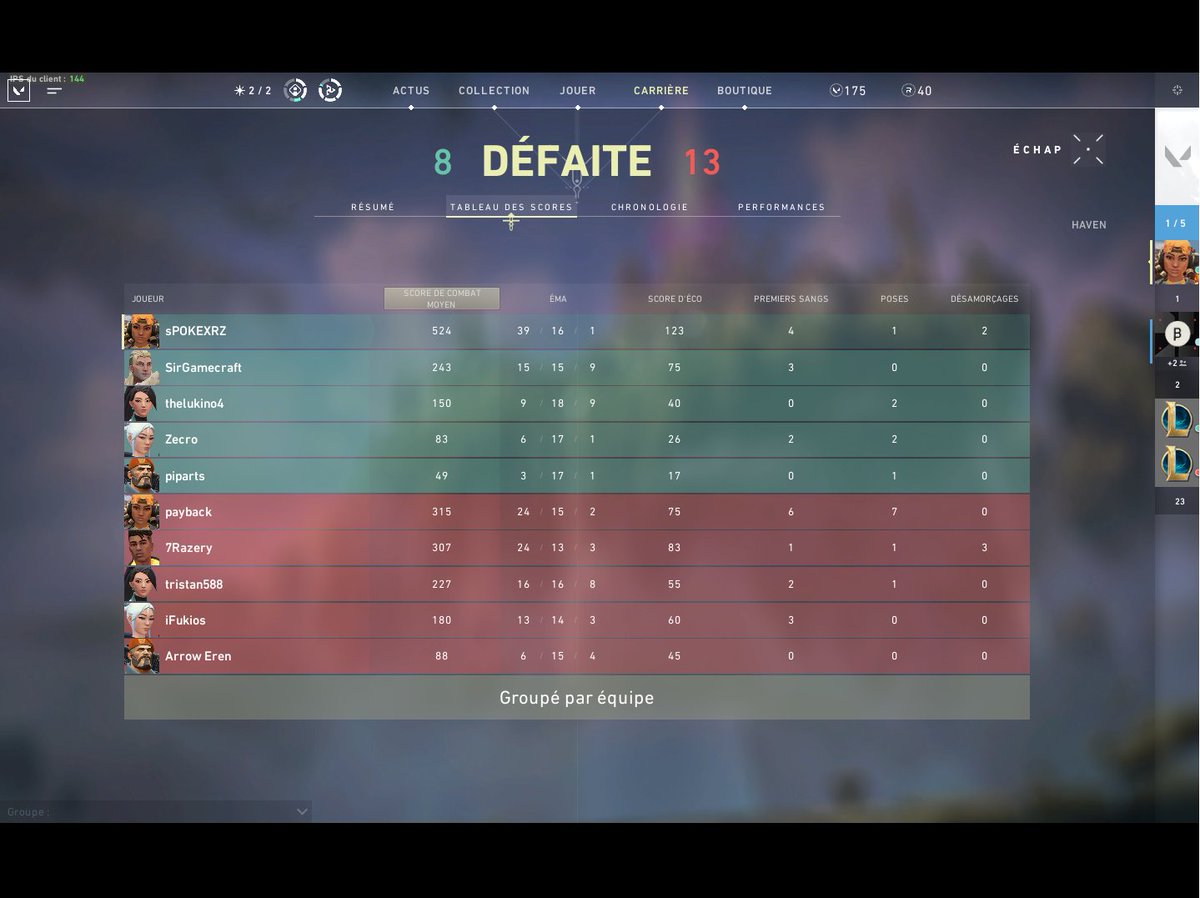 sPOKEXRZ's tweet photo. OTP Raze , ca commence à revenir #VALORANT @VALORANTfr https://t.co/ZH5h7A6zR7