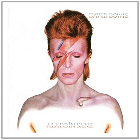 David Bowie released Aladdin Sane, April 13, 1973.
